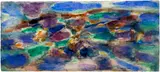 Jean Le Moal, Aquarelle 1961, 1961, Watercolour