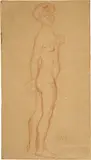 Aristide Maillol, Nu debout de profil