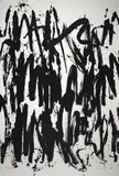 Jan Schoonhoven, Angst, 1981, Serigraphy
