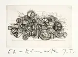 Jean Tinguely, Klamauk, Around 1985, Etching