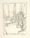 Alberto Giacometti, Le chat dans l'atelier I