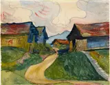 Giovanni Giacometti, Ställe in Capolago bei Maloja