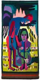 Ernst Ludwig Kirchner und Lise Gujer, Schwarzer Frühling - Selbstbildnis mit Erna, 1929, version after 1954