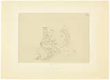 Paul Klee, Orgelberg, 1934 - serial number 1934,75 (M 15), Pen and ink drawing