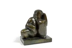 Henri Laurens, Femme assise, 1928-1929, Bronze