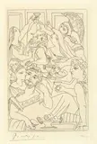 Pablo Picasso, Le banquet, Paris, 17 January 1934, Etching