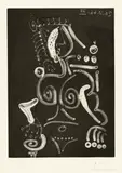 Pablo Picasso, Femme nue au fauteuil, Mougins, 26 October 1966, Aquatint