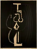 Composition by Pablo Picasso, 21 November 1948, Lithograph, sold Sep 2021