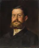 Karl Stauffer-Bern, Bildnis Dr. Moritz Strauss
