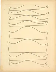 Sophie Taeuber-Arp, Ohne Titel (Staffelung), 1935, Etching