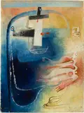 Otto Tschumi, Landung zweier Wasserflugzeuge, 1936, Tempera and oil