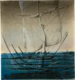 Fragment by Otto Tschumi, 1945, Pastel, chalk and charcoal, sold Sep 2021