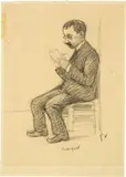 Félix Vallotton, Albert Marquet dessinant