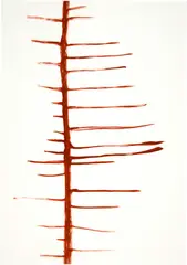 Silvia Bächli, Ohne Titel, 2011, Gouache