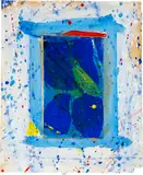 Sam Francis, Ohne Titel, Circa 1959/1960, Gouache, watercolour and collage