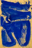 Sam Francis, Composition in Blue, 1960, Gouache on paper