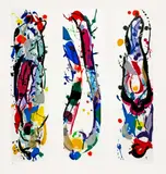 Sam Francis, Untitled, 1987, Colour aquatint