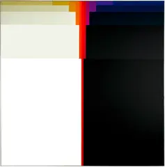Karl Gerstner, Metachrom 5.08, 1958/1972, Nitro lacquer on aluminium