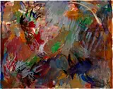 Shirley Jaffe, Ohne Titel, 1955-1959, Gouache