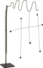 Walter Linck, L'araignée - Spinne, 1952-1953, Iron and steel on plinth