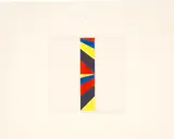 Verena Loewensberg, Skizze, 1965-1975, Colour and pencil