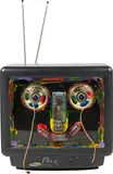 MT-TV by Nam June Paik, 1994, Samsung TV, Acrylfarbe, Lautsprecher, Widerstände, Platine, Sony Watchman FD 230, Laserdisc, in Originalkarton, sold Sep 2021