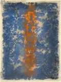 Mark Tobey, Ohne Titel, 1966, Monotype, reworked with tempera