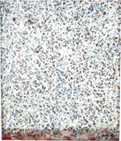 Mark Tobey, Blue Moon, 1965, Tempera