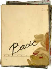 Elsbeth Böniger, Basic Sketch Book, 2000-2001, Sketchbook with drawings in various techniques and materials