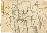 Albert Gleizes, Station, 1916, Pencil