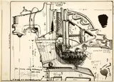 Bernhard Luginbühl, Figur mit Eichenblatt