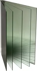 Christian Megert, Spiegel/Glas-Buch, 1974, 2 mirrors and 3 glasses mounted to book, with cover in black and silver