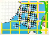 Markus Raetz, Cribriform, 1967, Colour screen printing