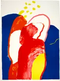 Shmuel Shapiro, Ohne Titel. - by : 1128 Shmuel Shapiro, Ohne Titel. -, 1962-1973, 1 aquatint etching with embossing, 2 colour lithographs, sold Sep 2021
