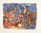 : 1132 André Thomkins, Ohne Titel. -, André Thomkins, Ohne Titel. -, 1967-1979, 3 colour etchings, 2 lithographs, one of them in colours