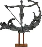 Emilio Stanzani, Fährmann, 1973, Bronze