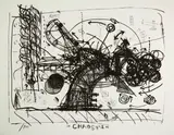 Jean Tinguely, Chaos No. 1, 1975, Lithograph