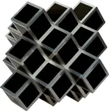 Victor Vasarely, Kroa 2, Arg., 1968, Assemblage of cubes. Serigraph on aluminium on plywood