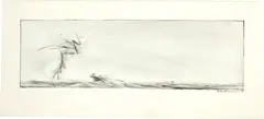Robert Wilson, The CIVIL warS, 1982, Pencil and colour pencil