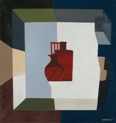 Amédée Ozenfant, Nature morte / Vases, 1927, Oil on canvas