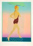 Kiki Kogelnik, Rainy, 1977, Colour serigraphy