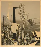 Yves Tanguy, Feu à éclat