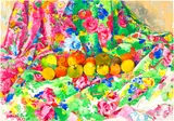 Samuel Buri, Stillleben mit Früchten, 1985, Hammer price