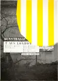 Daniel Buren, 3 Collagen auf Ausstellungsplakaten der Kunsthalle Bern