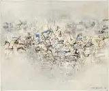 Peinture 24.06.59 by Zao Wou-ki, 1959, Hammer price, sold Jun 2010
