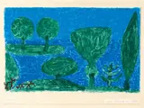 Paul Klee, Sechs Bäume am Wasser