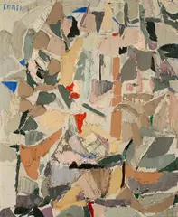 André Lanskoy, Paysage éclair, 1955, *