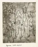 Foyerszene by Ernst Ludwig Kirchner, 1927, Hammer price, sold Jun 2018