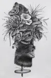 Sugar, Frantic Changes, 2018, charcoal on Arches watercolour paper