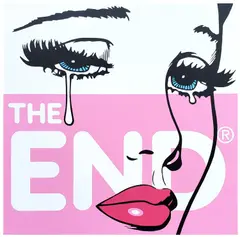 Ben Frost, The End, 2016, five-layer acrylic and aerosol stencil on board ed. A/P
